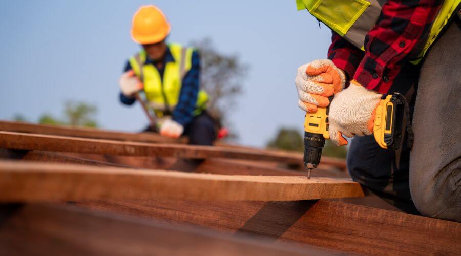 Professional New roof installation in Okoboji, IA